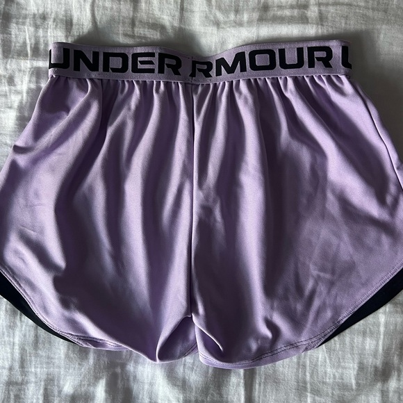 Purple Under Armour Running Shorts - Picture 2 of 3